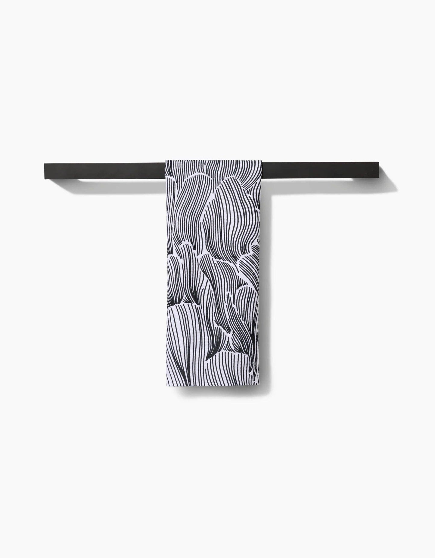 Geometry Tea Towel - Posh Petals Fresh Linen
