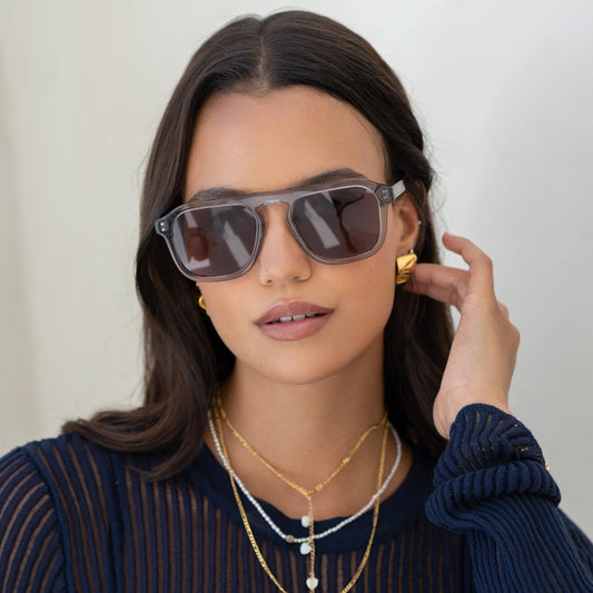 FREYRS - Addison Acetate Unisex Aviator Sunglasses