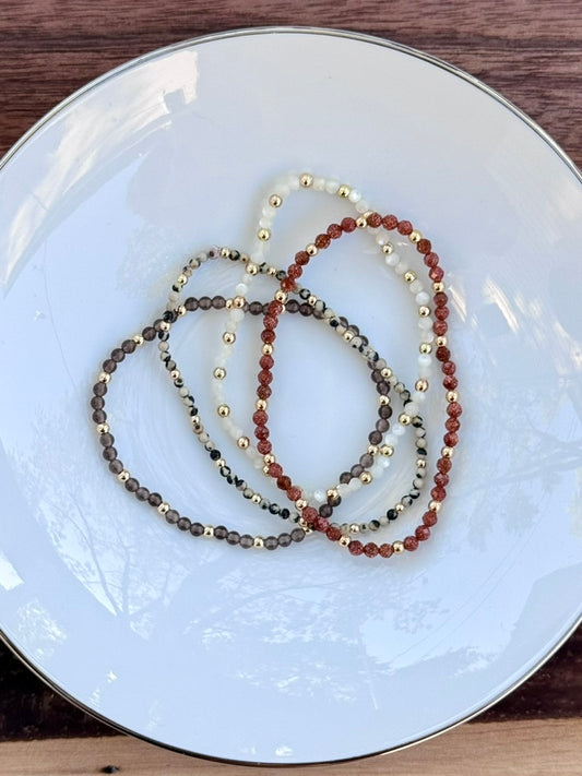 Neutral + Gold (4-stack)