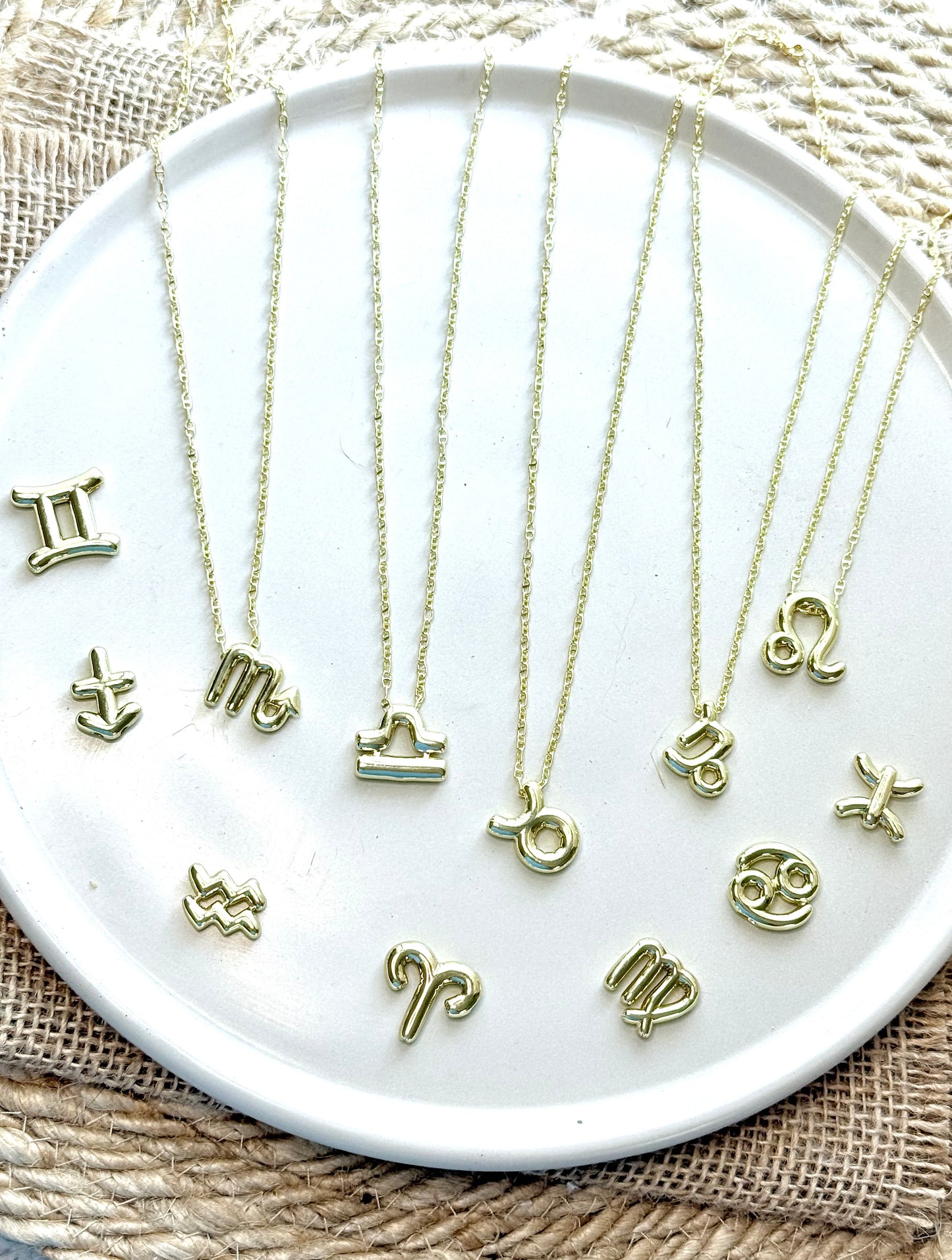Gold Zodiac Necklace