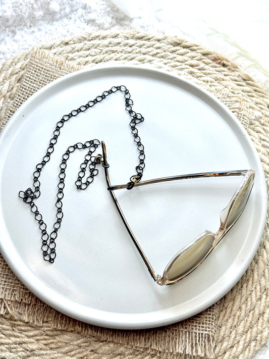 Black Figaro Glasses Strap