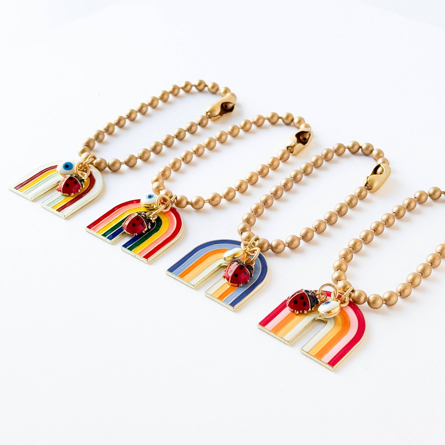 Rainbow Bag Charm Accessory for Handbags and backpacks