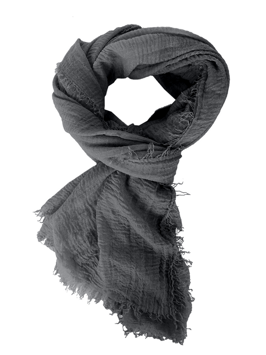 Charcoal - Boho Scarf