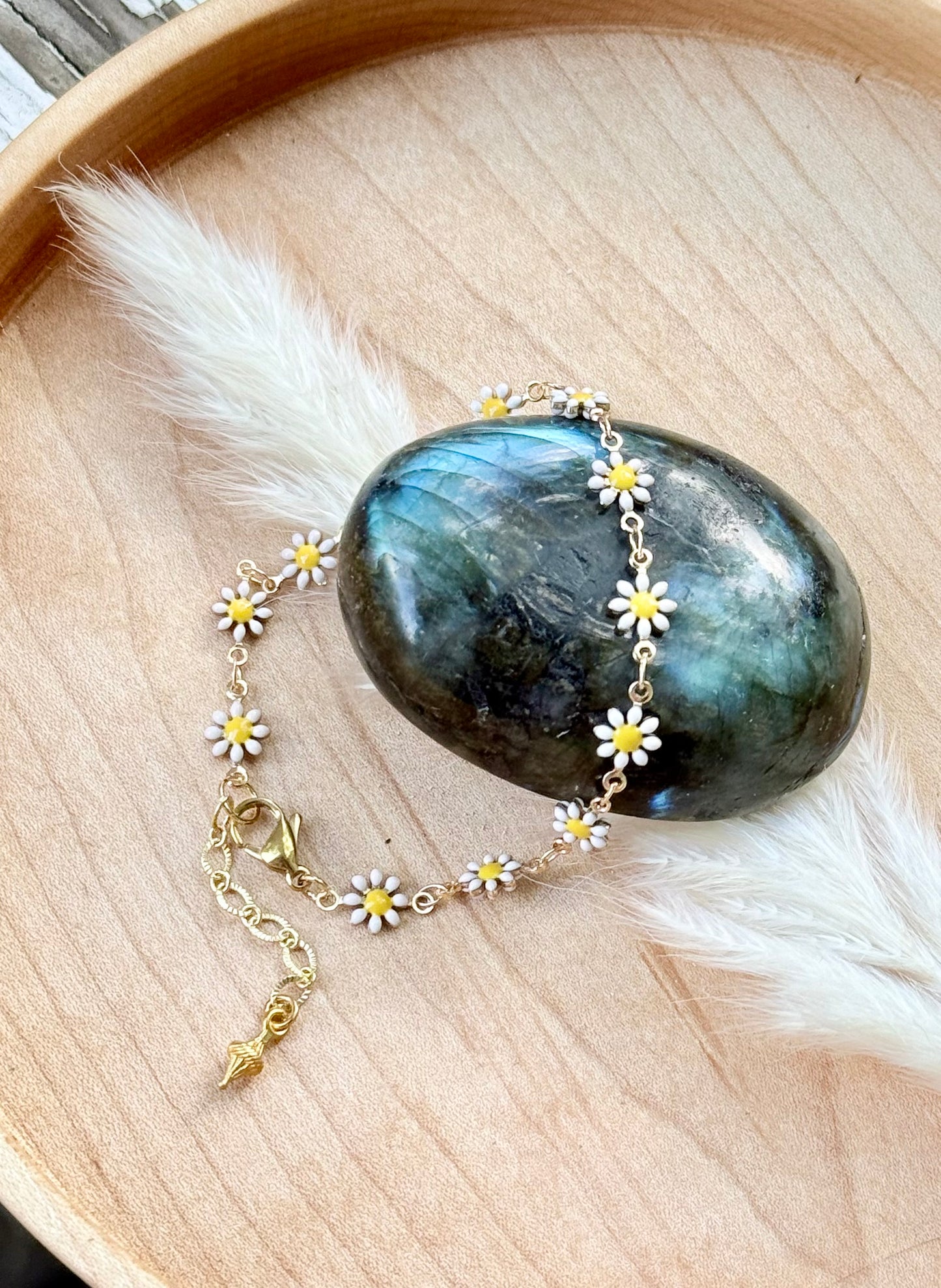 Gold Daisy Chain Bracelet