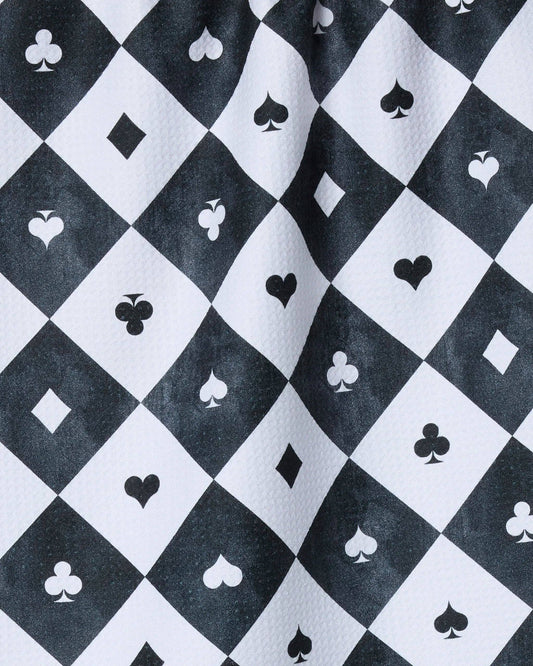 Geometry Queen of Everything Tea Towel