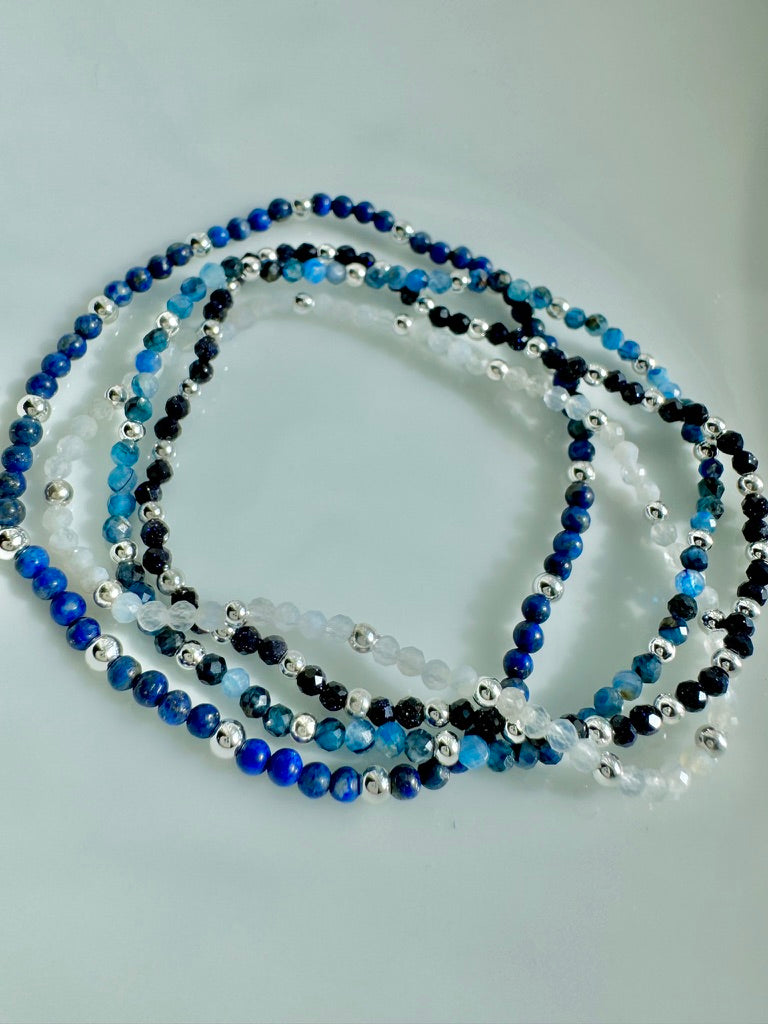 Moody Blues + Silver (4-stack)