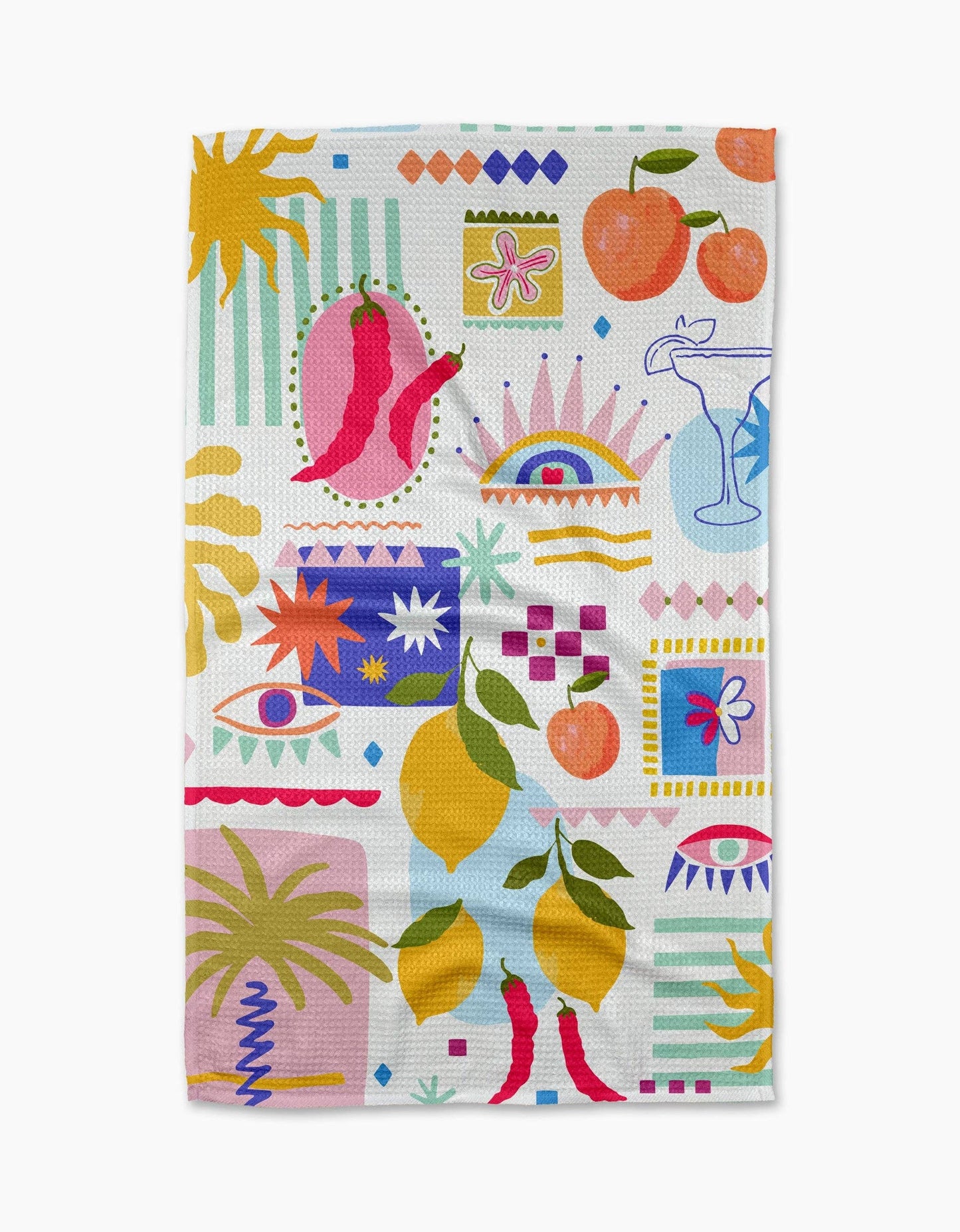 Geometry Tea Towel - Italian Picnic
