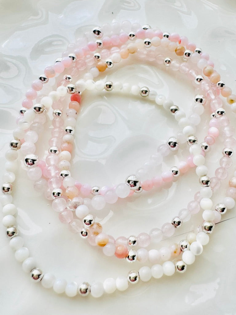 Baby Pinks + Gold (5-stack)