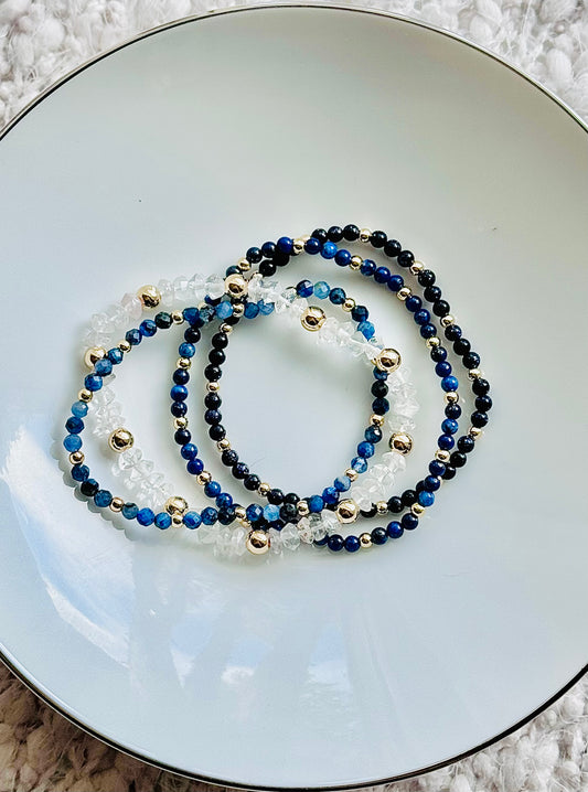 Moody Blues + Gold Stack (4-stack)