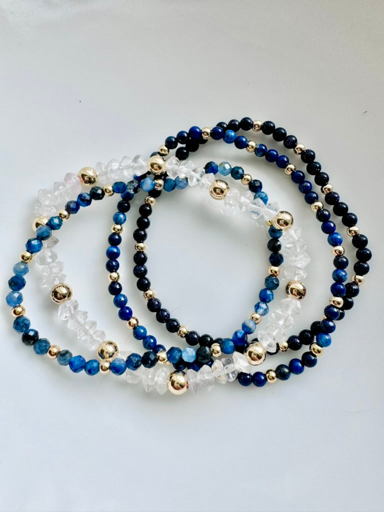 Moody Blues + Gold Stack (4-stack)