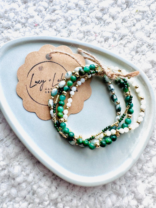 Green + Gold (4-stack)