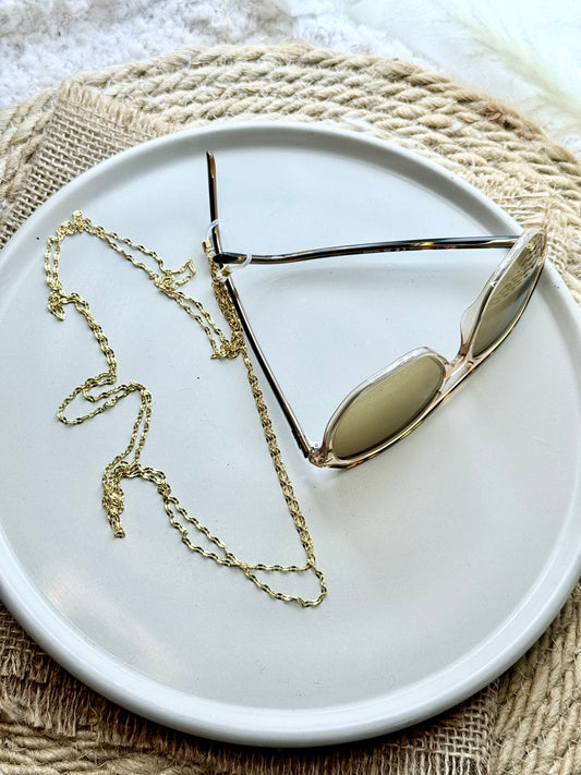 Gold Duet Glasses Strap