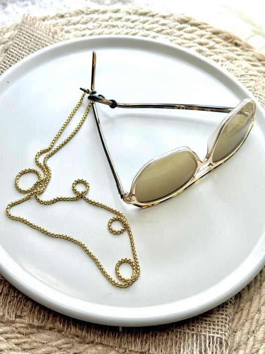 Gold Venetian Glasses Strap