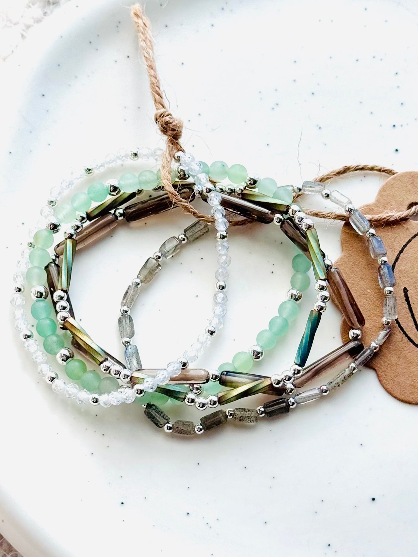 Green + Silver (5-stack)