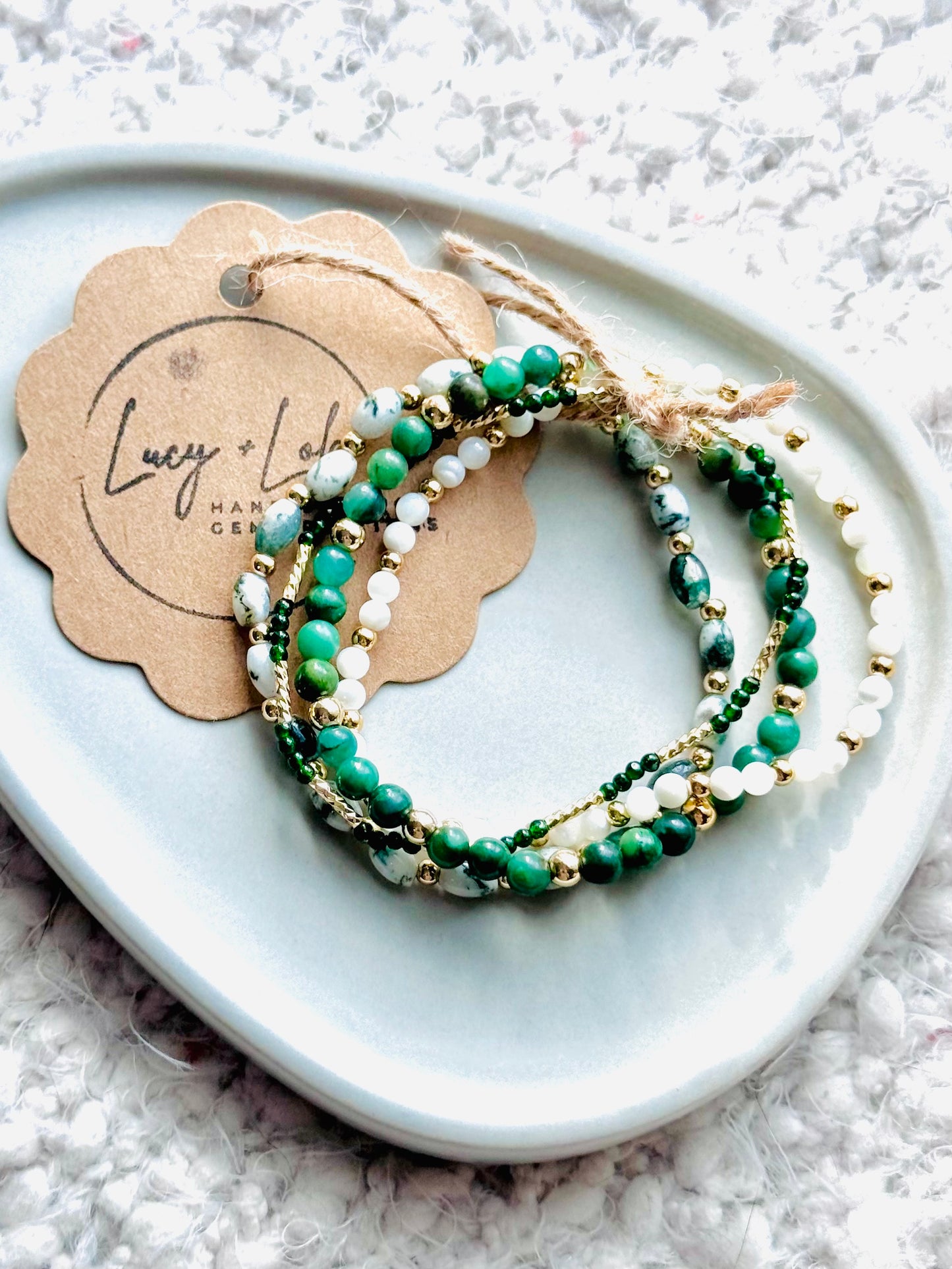 Green + Gold (4-stack)
