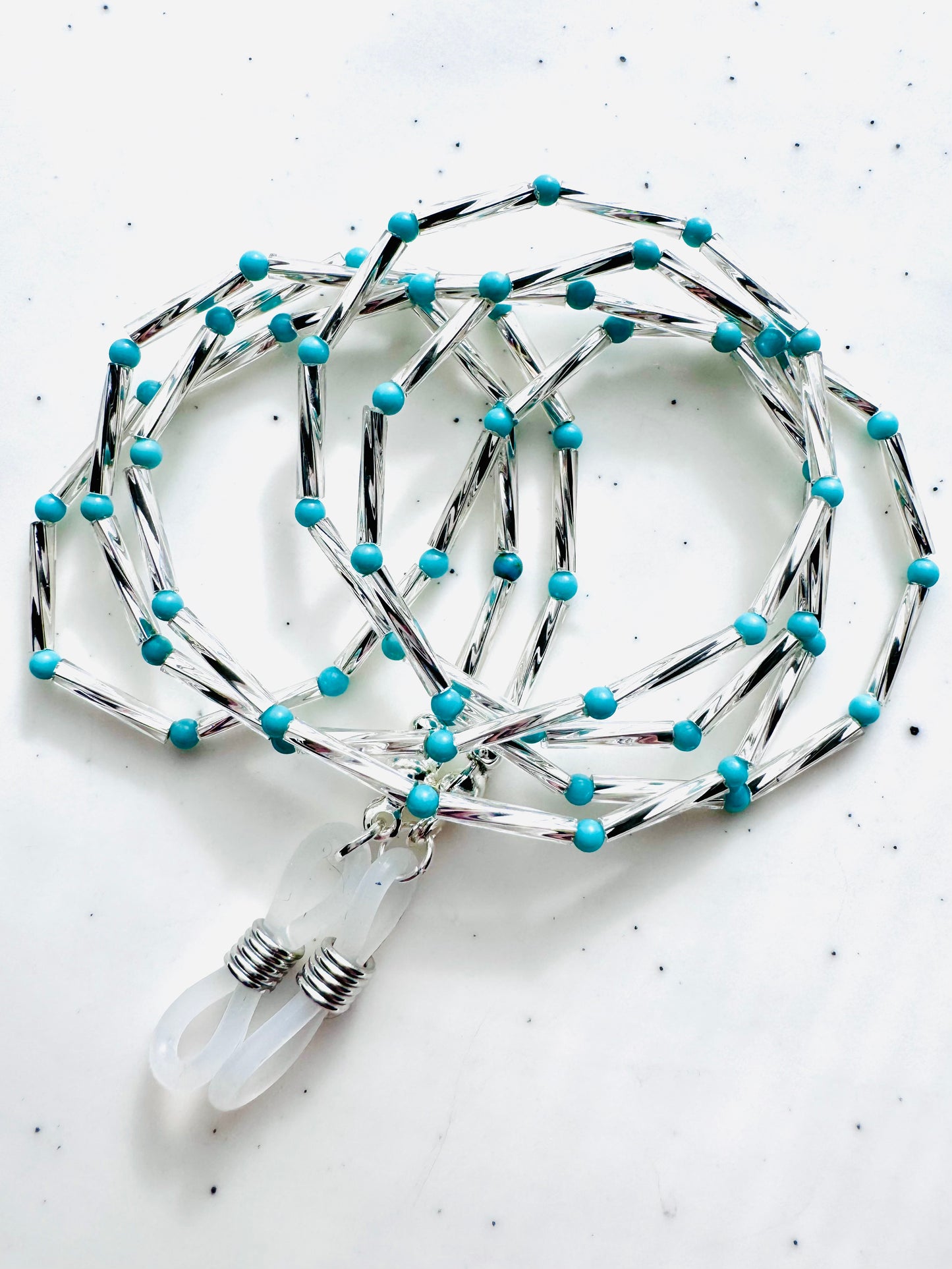 Silver Glasses Strap