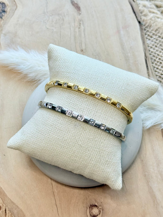 Crystal Bangle Bracelet