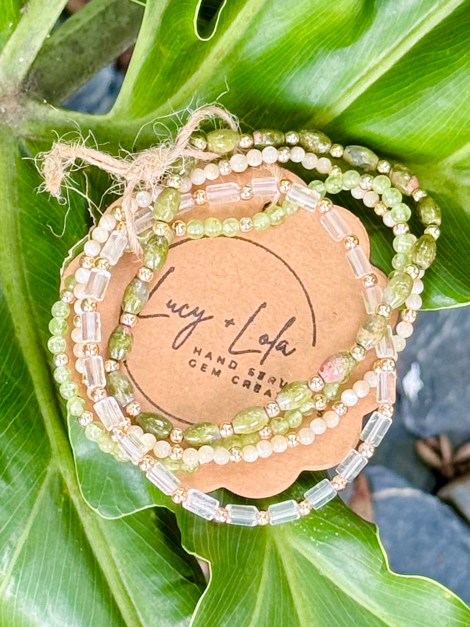 Green + Gold (4-stack)