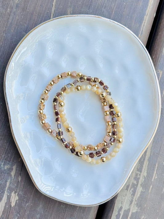 Neutral Gold Stack (3-stack)