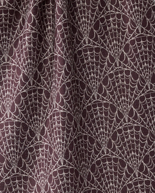 Geometry Tea Towel - Velvet Cobwebs