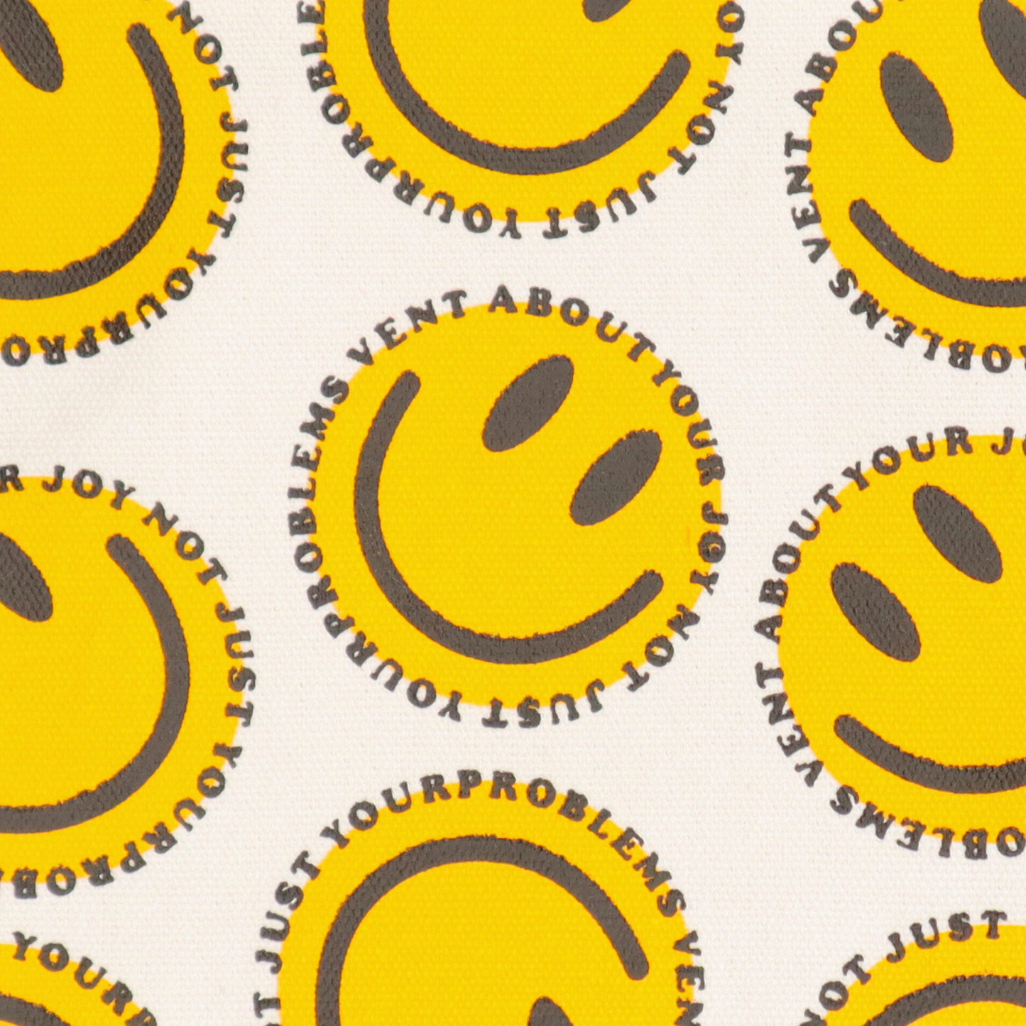 Vent About Your Joy Canvas Pouch