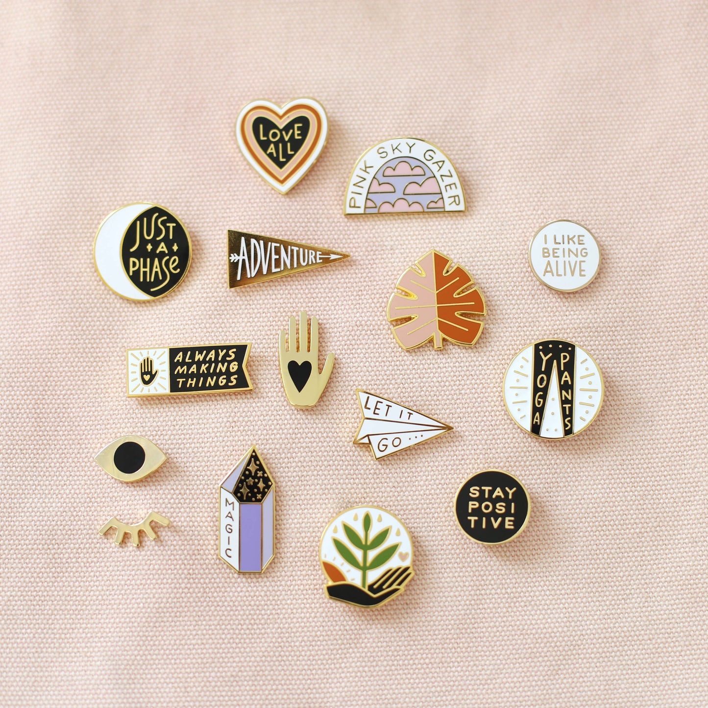 Love All Enamel Pin