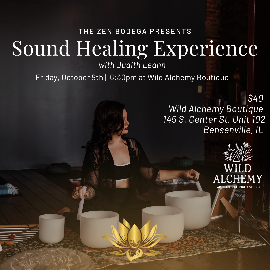 Sound Bath Healing Experience - October 9, 2026