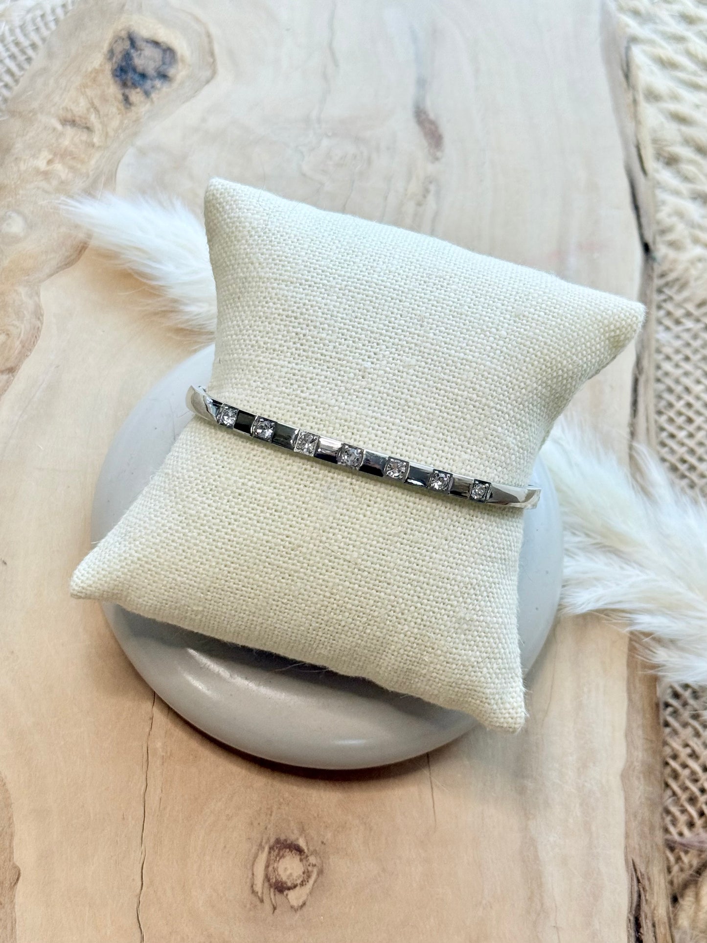 Crystal Bangle Bracelet