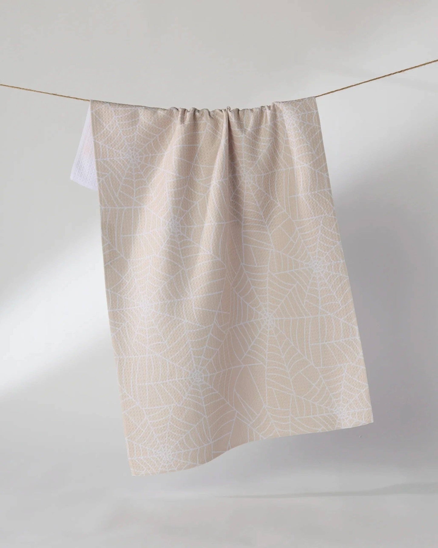 Geometry Tea Towel - Whisper Web