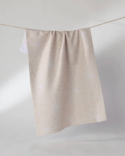 Geometry Tea Towel - Whisper Web
