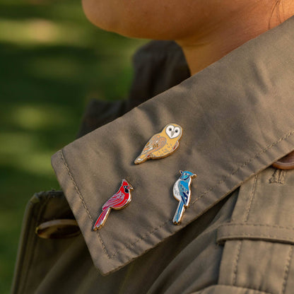 Red Cardinal Pin