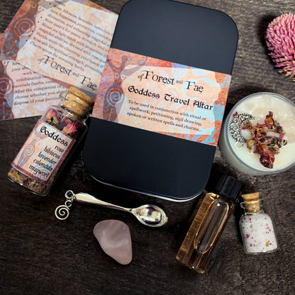 Goddess Travel Altar Kit