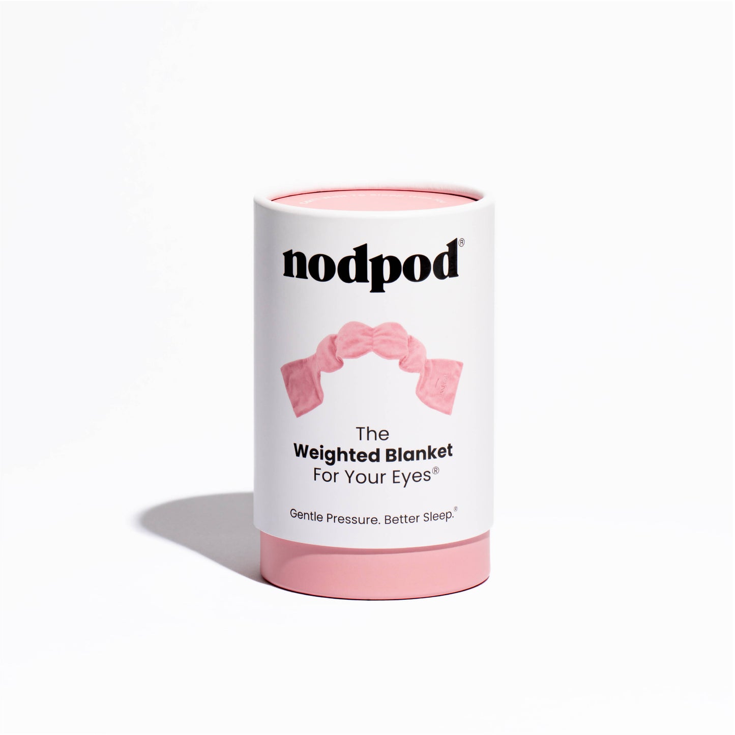 Blush Nodpod Weighted Sleep Mask