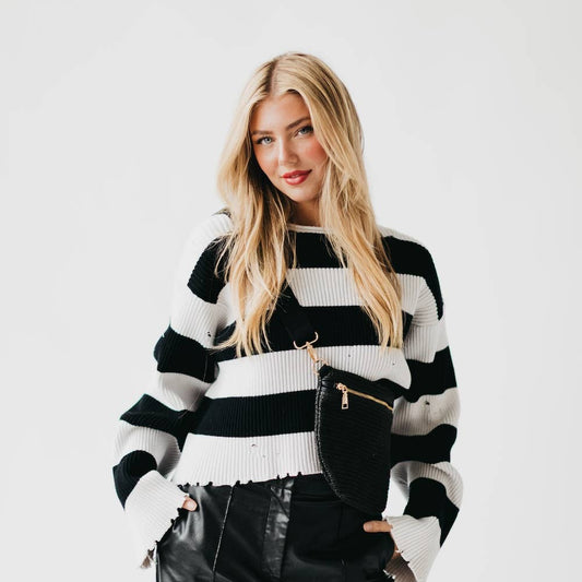 Rachel Raffia Bum Bag