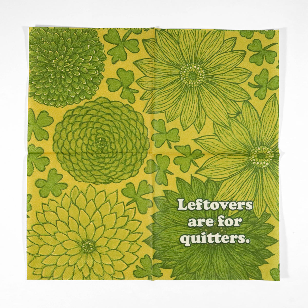 Leftovers Are for Quitters - Cocktail Napkins