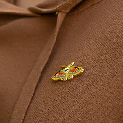 Death Moth Pin