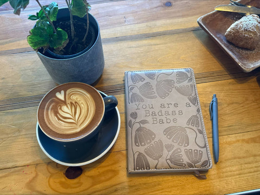 You Are A Badass Babe - Vegan Journal