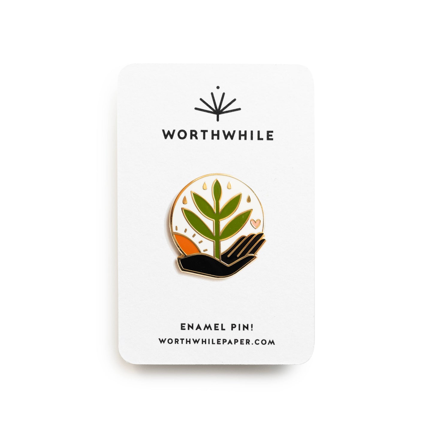 Grow Enamel Pin
