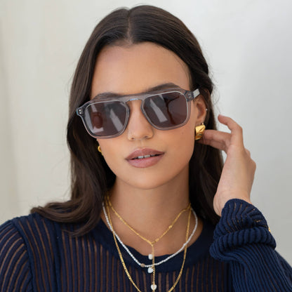 FREYRS - Addison Acetate Unisex Aviator Sunglasses