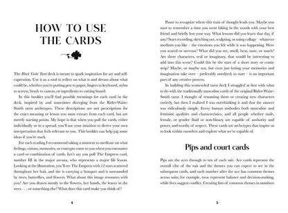 Black Violet Tarot by Heidi  Phelps