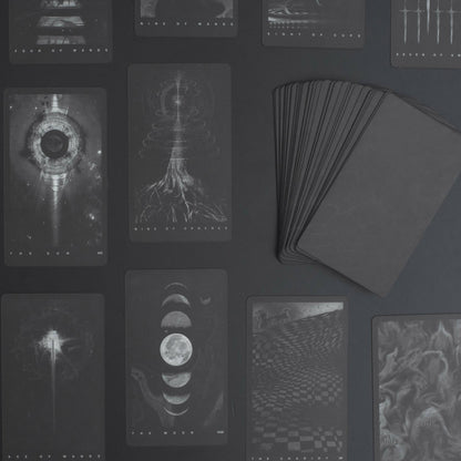 Black Tarot Modern Tarot Cards Deck