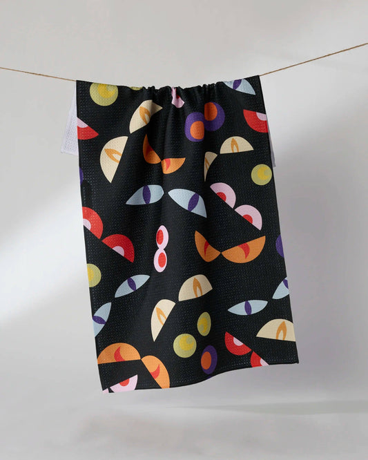 Geometry Tea Towel - I See You