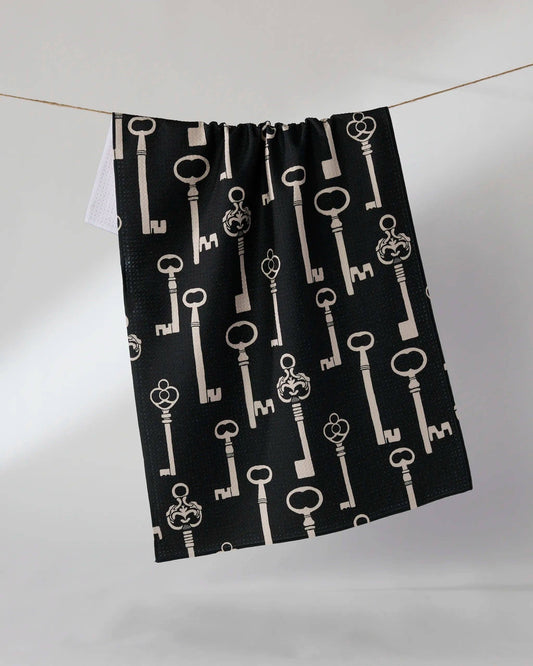 Geometry Tea Towel - Forbidden Doors