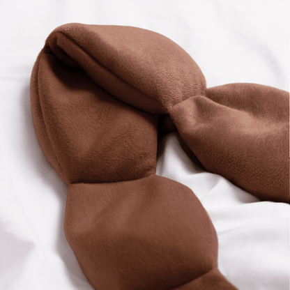 Mocha Nodpod Weighted Sleep Mask