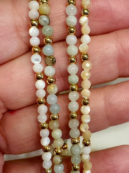 Ivory + Gold (4-stack)