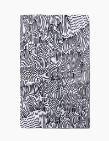 Geometry Tea Towel - Posh Petals Fresh Linen