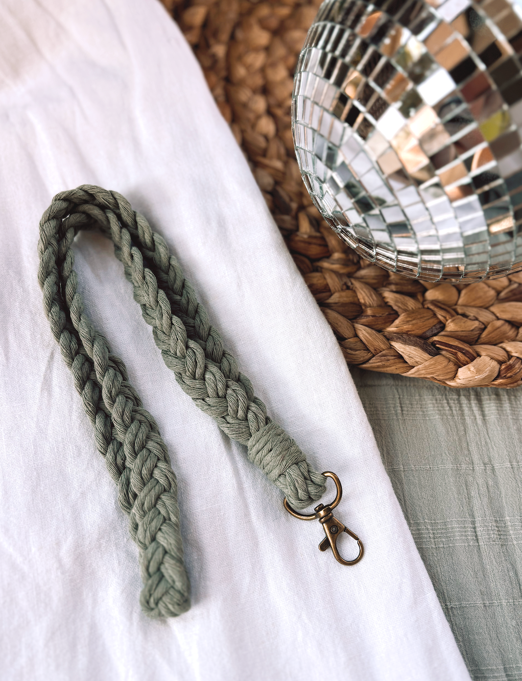 Boho Lanyard + Badge ID Holder