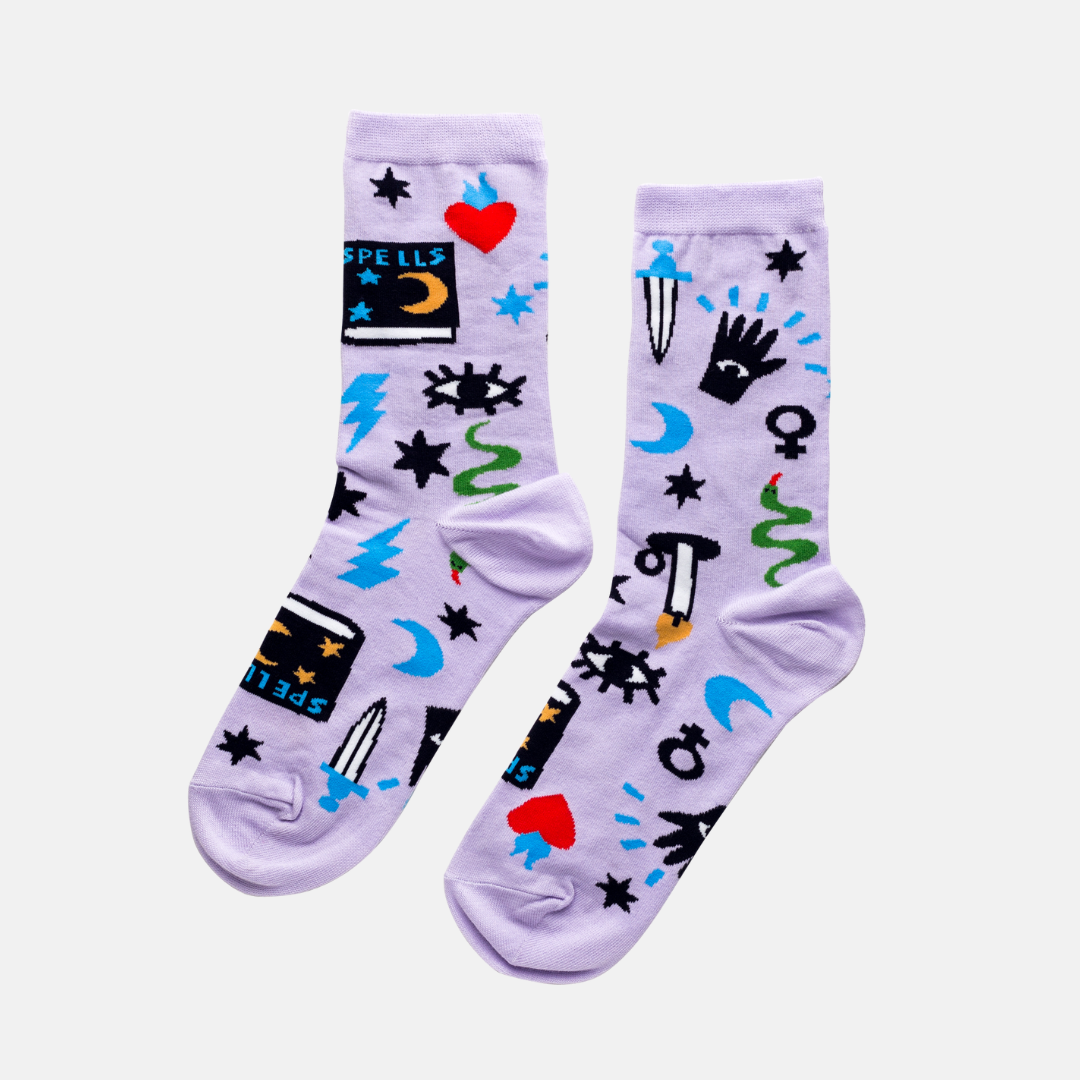 Mystic Spells Crew Socks