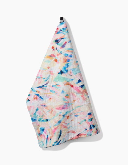 Abstract Jungle Plush Towel