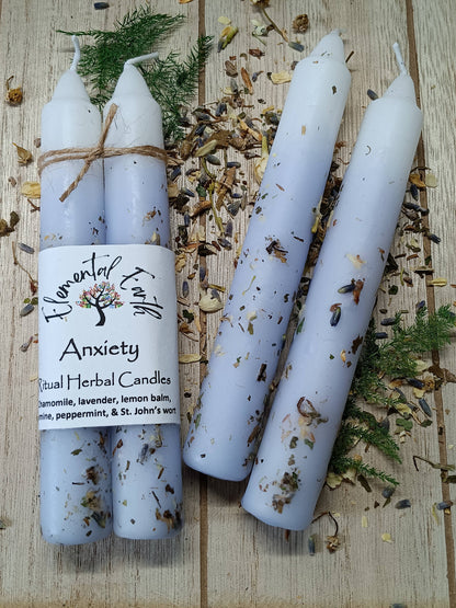 Anxiety Herbal Intention Candles
